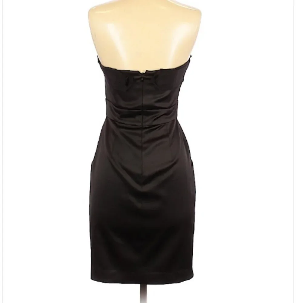 MAX & CLEO Size 4 black mini dress - Picture 2 of 5